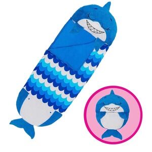 Happy Nappers Surfy the Shark Blue Sleepy Sack Pillow Medium 54x20 New